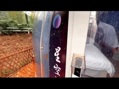 Protection UV légère campante extérieure de tentes transparentes de bulle