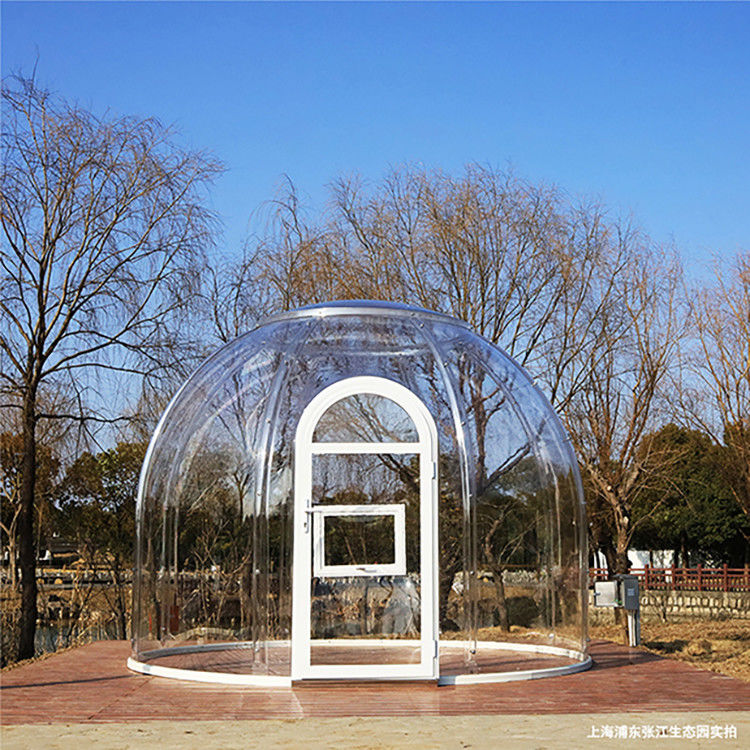 Chambre claire de dôme de l'épaisseur 5mm de tente de bulle d'igloo d'OIN pour des rencontres sportives