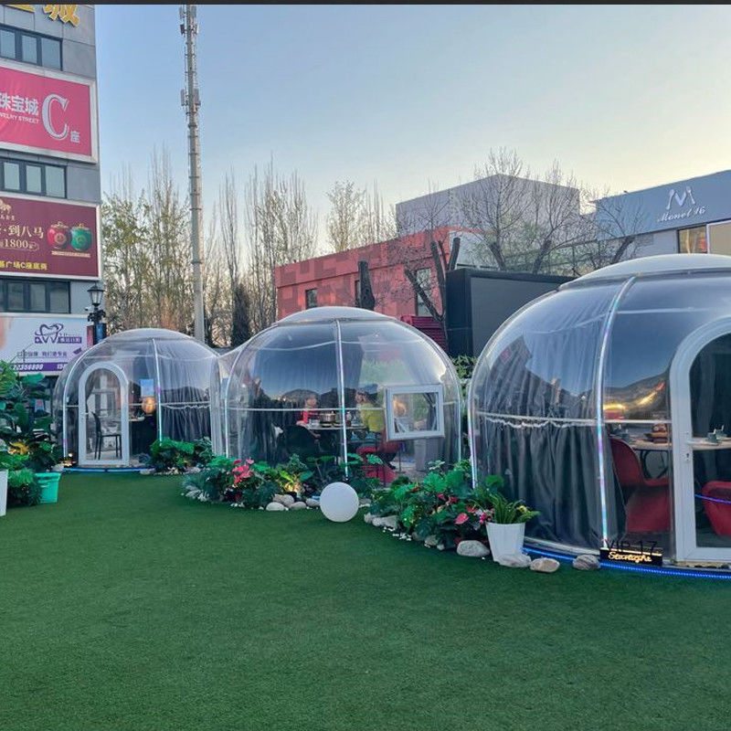 Fabrique Direct Jardin Solarium Plage Extérieur Dôme Transparent Tente de camping Petite maison